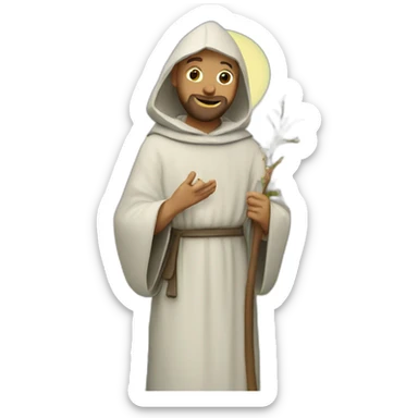 St francis of assisi sticker