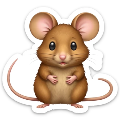 field mouse sticker