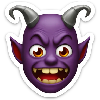 Devil’s heart sticker