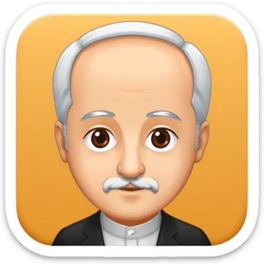 Açık kahverengi kalbin saran beyaz kurdele sticker