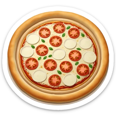 make me a Margherita Maxi Pizza with base, tomato sauce and mozzarella sticker