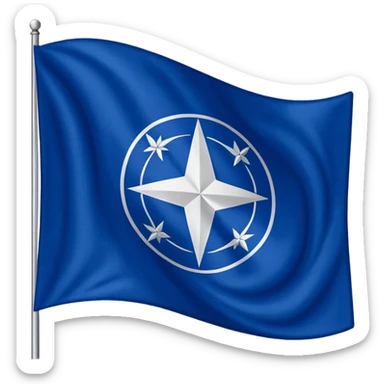 NATO Flag sticker