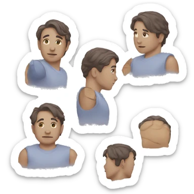 Person with comment ☁️ sticker