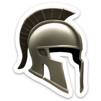 spartan helmet sticker