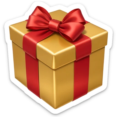 grand Christmas present sticker