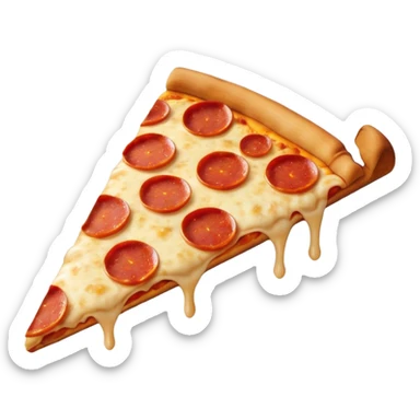 A pizza slice emoji sticker