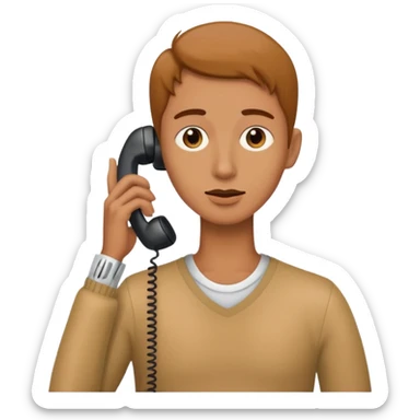 Super very Long long neck queer on phone  sticker