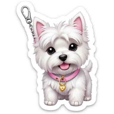 Juicy couture highland terrier sticker