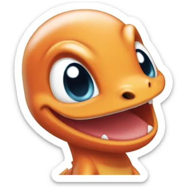 charmander winking at you sticker