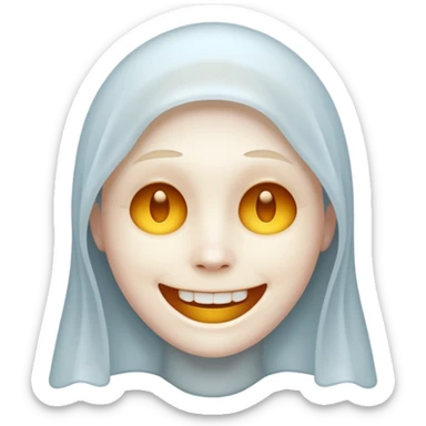 hayalet gulen sticker