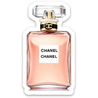 Perfume chanel mademoiselle sticker