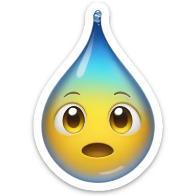 droplet sticker