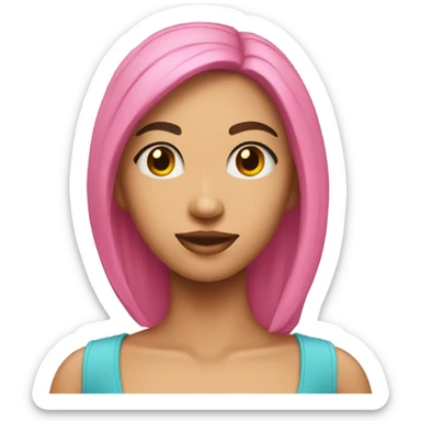 Karina aespa pink sticker