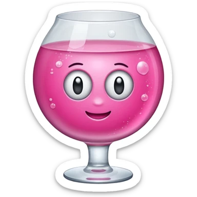 pink buzzball alcohol sticker