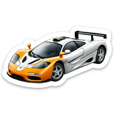 McLaren F1 Car sticker