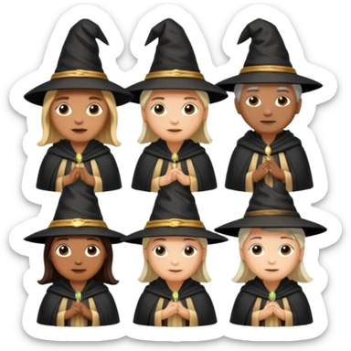 make bitlife kind of bitmojies of the harry potter universe. Make different kind of wizards and witches with different ages. sticker