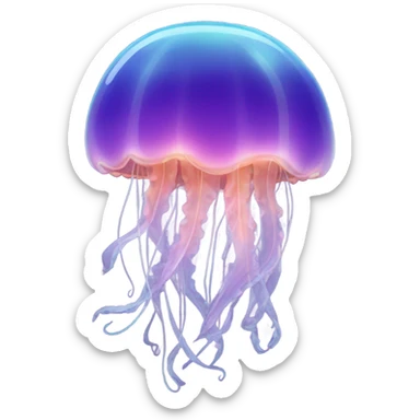 Jellyfish sticker