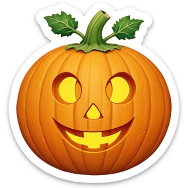 Jack's Turnip lantern sticker