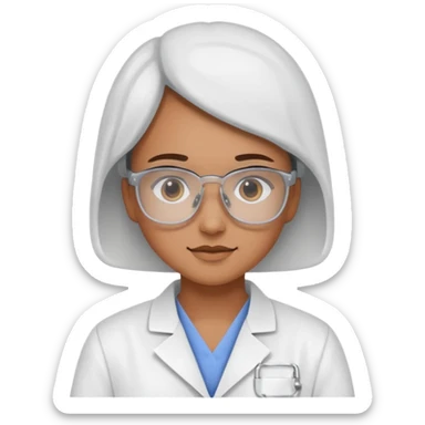 science lab lab technician sticker