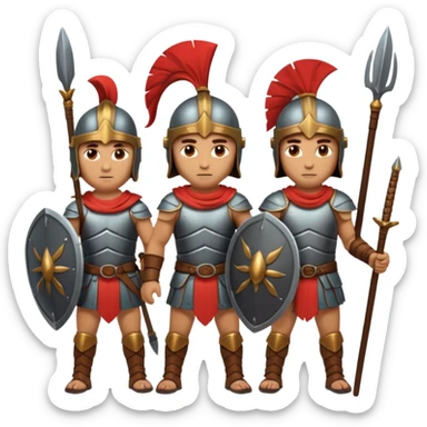 cartagineses cuerpo entero sticker