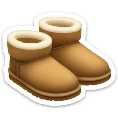 UGG slippers  sticker