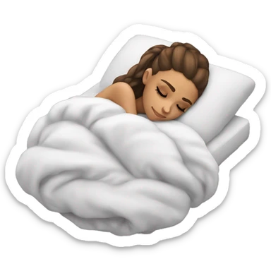 Ariana Grande sleeping sticker