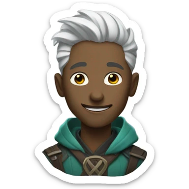 Ekko from the Netflix series “Arcane” sticker