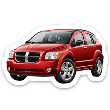 2007 Dodge Caliber Red sticker