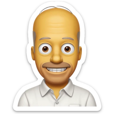 Homer Simson sticker