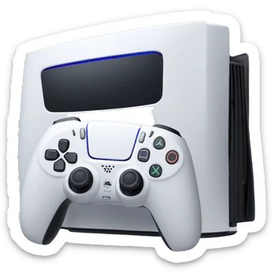 PS5 console sticker