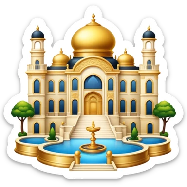 Luxurious scenery  sticker