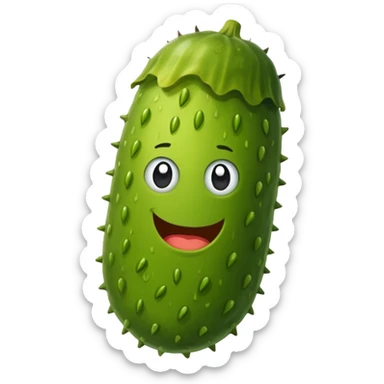 1 pickle, not in a jar sticker