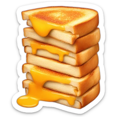 grilled cheese sandwich sticker