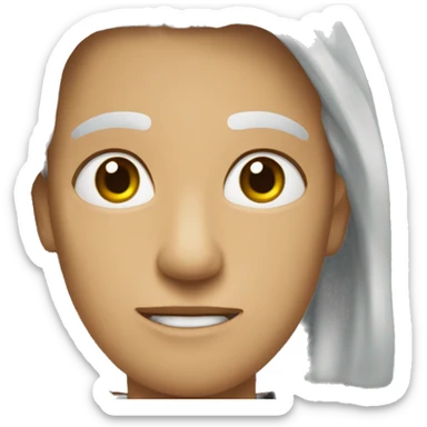 панда с бантиком  sticker