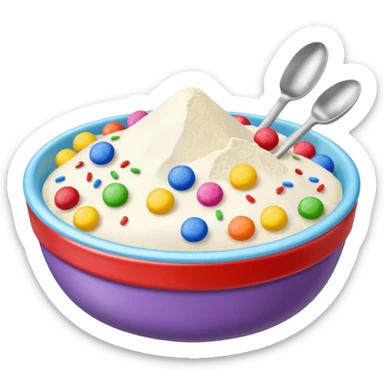 hobby baking ingredients sticker