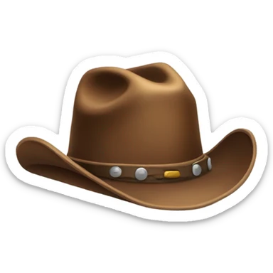 cowboy hat sticker