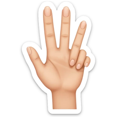 Un doigt qui attrape quelque chose sticker