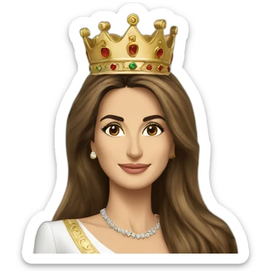 Queen rania sticker