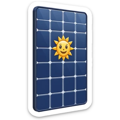 solar panel sticker