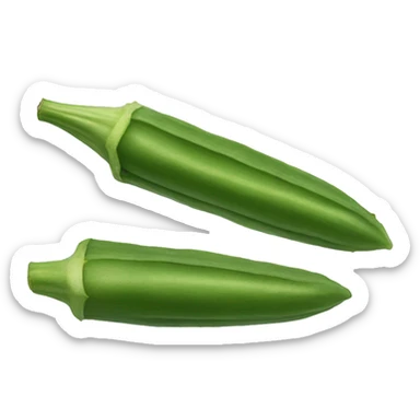 Okra sticker