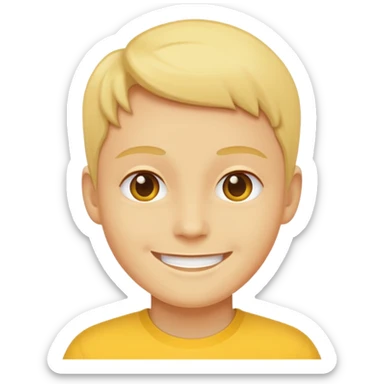 excel emoji as human sticker