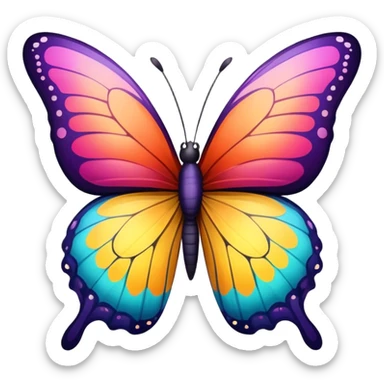 Butterfly  sticker