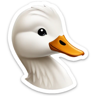 generate a goose that drinks coffee from a cup with Denys_CACES_TikTok written on it sticker
