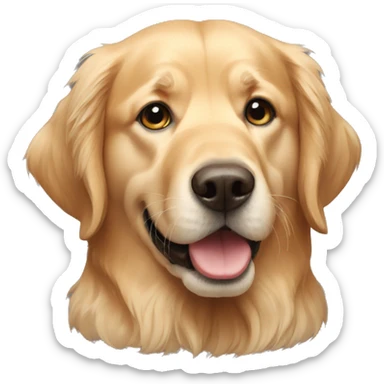 Golden retrivers sticker