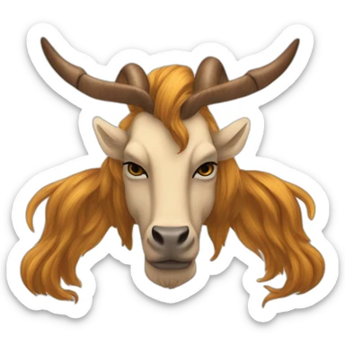 male sagittarius's (mythical creature) detailed sticker