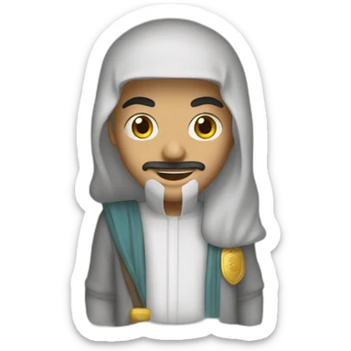 Un arabe qui vole  sticker