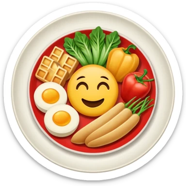 nourriture restaurant sticker