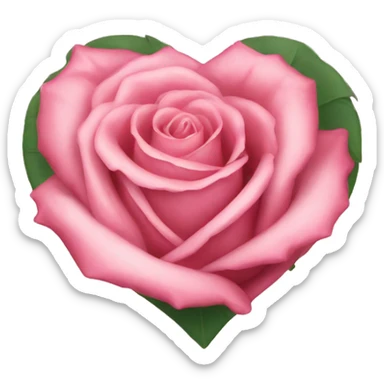 Cuore di rose sticker