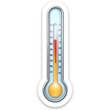 thermometer emoji sticker