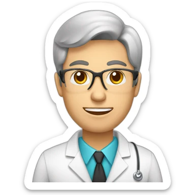 Seguro de salud oficina sticker